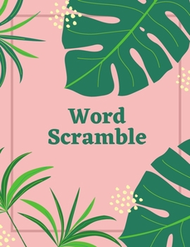 Paperback word Scramble: A Book for Puzzle Lover Book