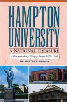 Hardcover Hampton University: A National Treasure: A Documentary History from 1978-1992 Book