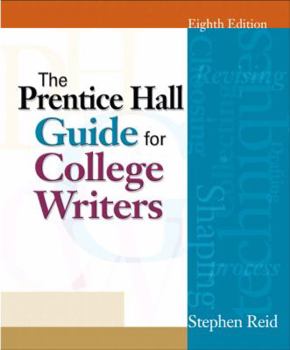 Paperback The Prentice Hall Guide for College Writers, Brief Book