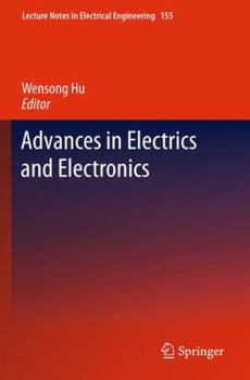 Hardcover Advances in Electric and Electronics Book