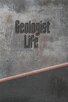 Paperback Geologist Life: Personalized Isometric Dot Notebook 120 Pages 6x9 Book