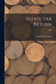 Paperback Estate Tax Return; 1960 Book