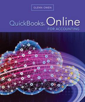 Paperback QuickBooks Online for Accounting (with Online, 5 Month Printed Access Card) Book