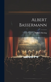 Hardcover Albert Bassermann [German] Book