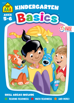 Paperback School Zone Kindergarten Basics 96-Page Workbook Book