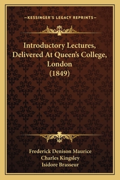Paperback Introductory Lectures, Delivered At Queen's College, London (1849) Book