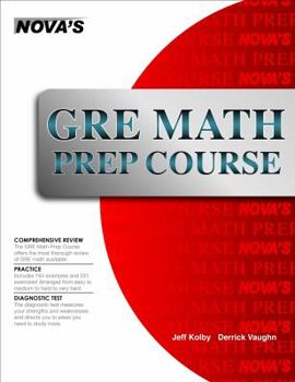 Paperback GRE Math Prep Course Book