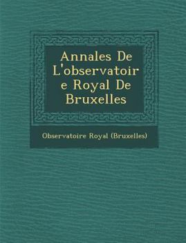 Annales de L'Observatoire Royal de Bruxelles