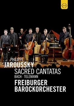 DVD Phillippe Jaroussky Bach & Telemann: Frelburg Baroque Orchestra Book