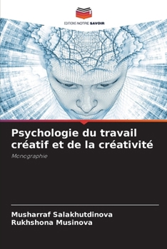 Paperback Psychologie du travail créatif et de la créativité [French] Book