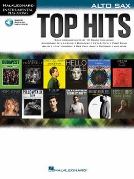 Paperback Top Hits: Alto Sax Book