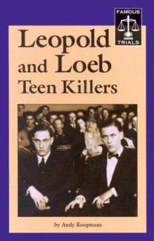 Library Binding Leopold and Loeb Teen Killers Book