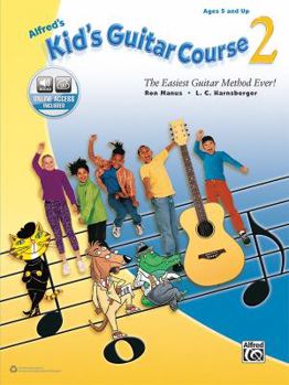 Paperback Alfred's Kid's Guitar Course 2: The Easiest Guitar Method Ever!, Book & Online Audio Book
