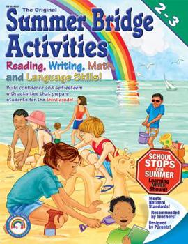 Paperback Summer Bridge Activities(r), Grades 2 - 3 [With Punch-Out Math Flash Cards] Book