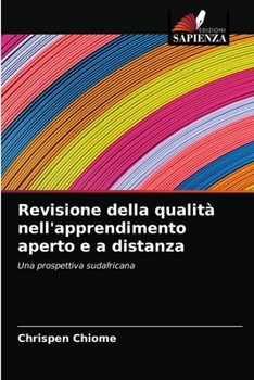 Paperback Revisione della qualità nell'apprendimento aperto e a distanza [Italian] Book
