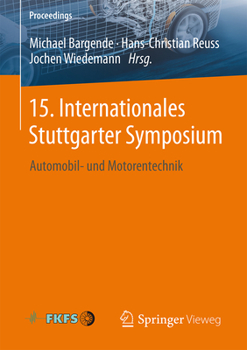 Paperback 15. Internationales Stuttgarter Symposium: Automobil- Und Motorentechnik [German] Book
