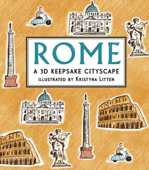 Rome 3D Expanding City Skyline - Book  of the Panorama Pops