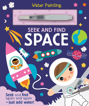 Hardcover Seek and Find Space Book