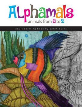 Paperback Alphamals Coloring Book: Animals from A-Z Book