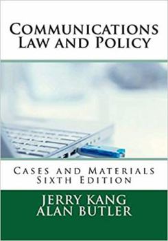Paperback Communications Law and Policy: Cases and Materials Book