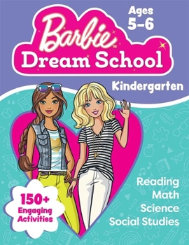 Paperback Barbie Dream School Kindergarten Workbook Book
