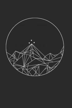 ACOMAF Journal: Lined Notebook, 120 pages, 6”x9”, Night Court Mountains with stars, Journal for teen girls Women (Journals to write in)