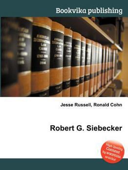 Paperback Robert G. Siebecker Book