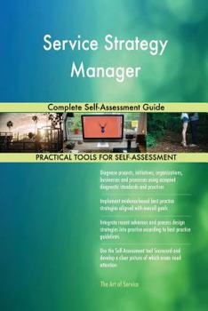 Paperback Service Strategy Manager Complete Self-Assessment Guide Book