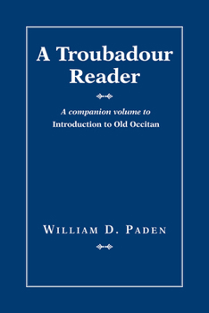 Paperback A Troubadour Reader Book