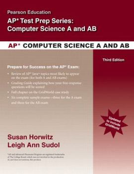 Paperback Pearson Education's Review for the AP Computer Science A and AB Book