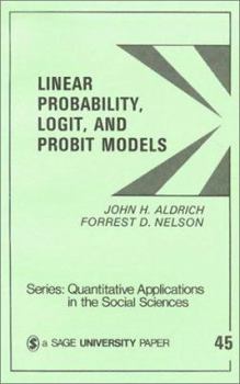 Paperback Linear Probability Logit & Probit Models Book