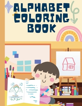 Paperback Alphabet Coloring Book ABC Book