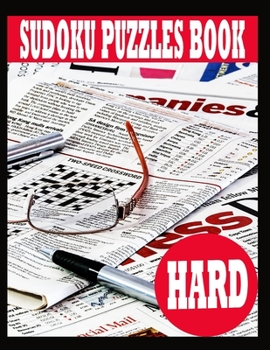 Paperback Sudoku Puzzle Book: Hard Sudoku Puzzle Book including Instructions and answer keys - Sudoku Puzzle Book for Adults Book