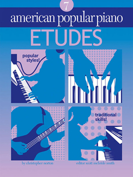 Paperback American Popular Piano: Etudes Level 7 Book