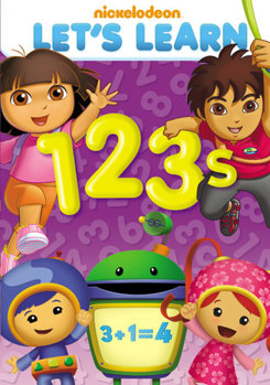 DVD Nickelodeon Let's Learn: 123s Book