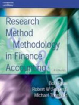 Paperback Research Methods and Methodology in Finance and Accounting Book