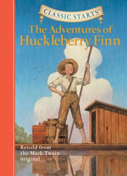Hardcover Classic Starts(r) the Adventures of Huckleberry Finn Book