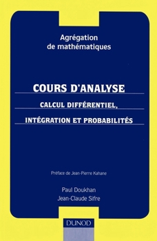 Paperback Calcul différentiel, intégration et probabilités [French] Book