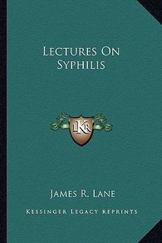 Paperback Lectures On Syphilis Book