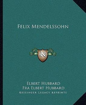 Paperback Felix Mendelssohn Book