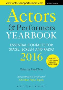 Paperback Actors and Performers Yearbook: Essential Contacts for Stage, Screen and Radio Book