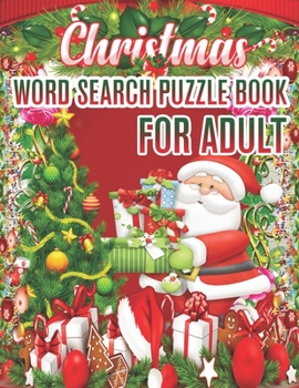 Christmas Word Search Puzzle book For Adult: Word Search Puzzle book (volume 1)