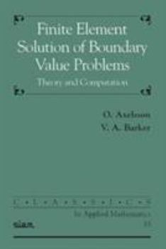 Paperback Finite Element Solution of Boundary Value Problems Book