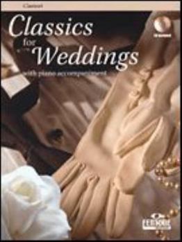 Paperback Classics for Weddings (Clarinet) (Fentone Play Along Books) Book
