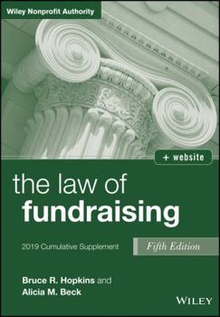 Paperback The Law of Fundraising: 2019 Cumulative Supplement Book