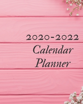 2020-2022 Three Year Planner: 36-Month Calendar | Schedule Organizer | Diary Journal Notebook | Super useful notebook where you can track any activity ... three years! Great gift! (Multi-Year Planner)