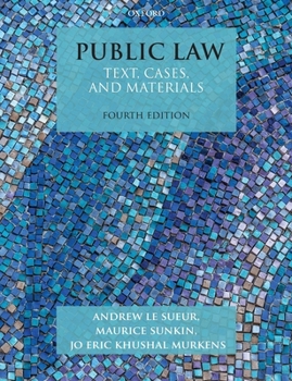 Paperback Public Law: Text, Cases, and Materials Book