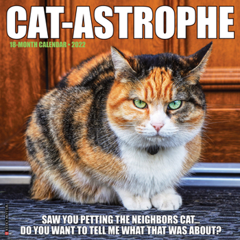 Calendar Cat-Astrophe 2022 Wall Calendar Book