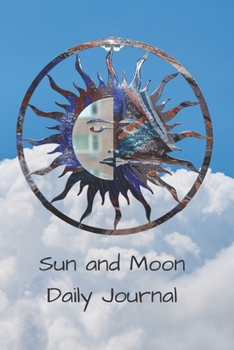 Paperback Sun and Moon: : Daily Journal Book