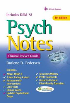 Spiral-bound Psychnotes: Clinical Pocket Guide Book